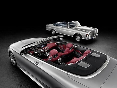 Mercedes-Benz опубликовал новый тизер S-класс кабрио