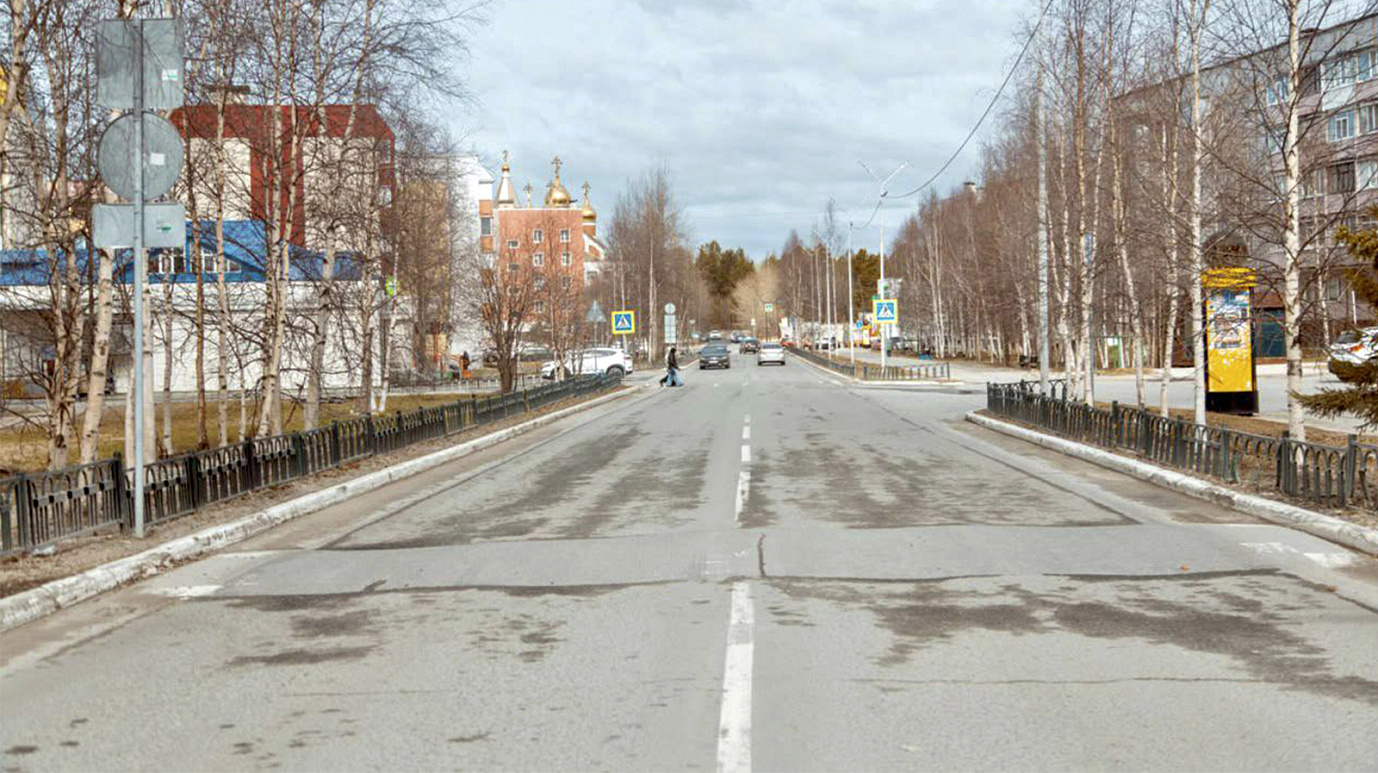 В Ноябрьске с 1 июня закроют на ремонт улицу Дзержинского