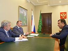 Глава Адыгеи встретился с директором Департамента Минсельхоза РФ