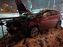 В Ноябрьске при столкновении двух иномарок пострадала женщина. ФОТО