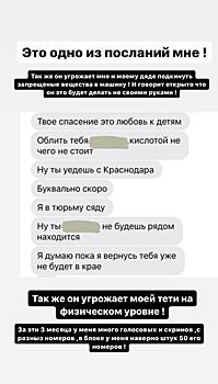 Звезда «Дома-2» Юлия Ефременкова показала страшные угрозы, которые получает от преследователя