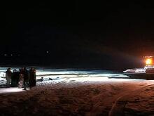 Четыре человека провалились в промоину на болотоходе под Тольятти