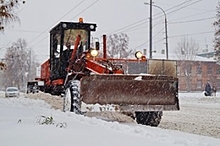 В Екатеринбурге возникли пробки из-за снегопада
