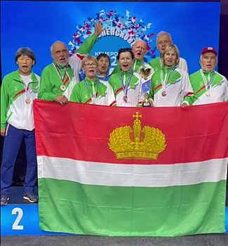 Калужская команда стала призером Спартакиады пенсионеров России