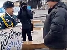 В Кемерове задержали инициатора одиночного пикета против Путина