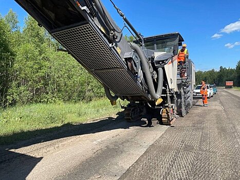 В Кильмезском районе начался ремонт участка трассы Казань – Пермь