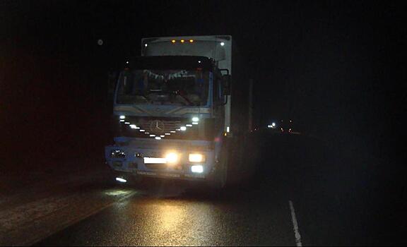 В Слободском районе водитель грузовика насмерть сбил 45-летнего мужчину