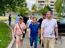 31 мая глава управы района Братеево Александр Воробьев провёл еженедельный обход территории