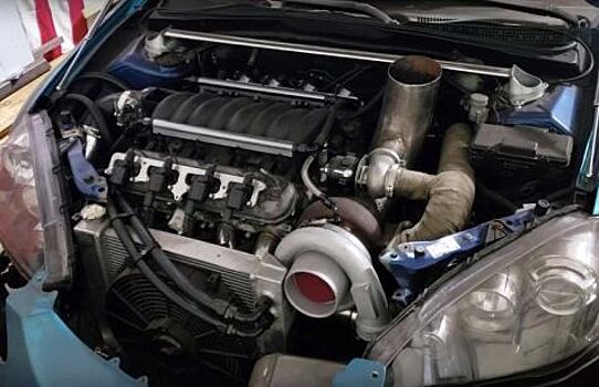 Модернизированный Acura RSX получил два двигателя V8