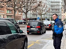 Делегация РФ приехала в InterContinental на второй день переговоров в Женеве