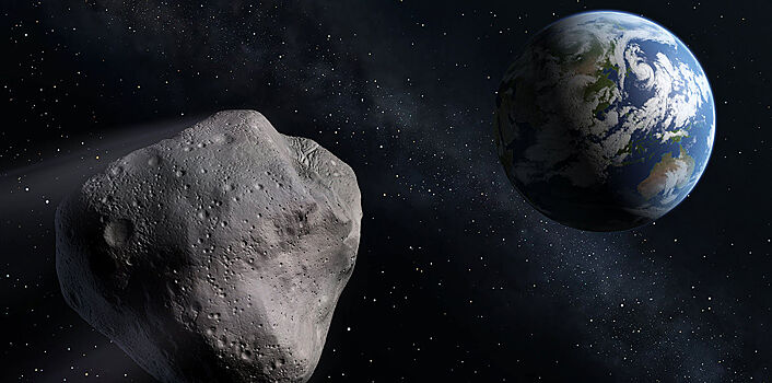 NASA целит в астероид