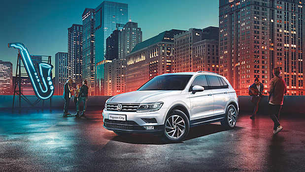 В России начали продавать новую версию Tiguan