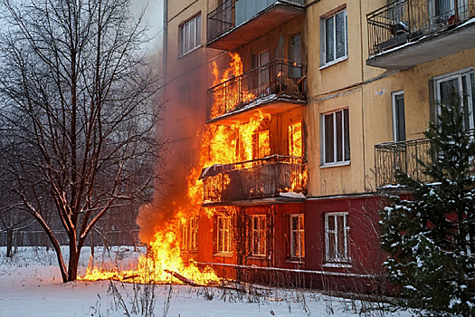 В Подольске в пожаре погибли три человека