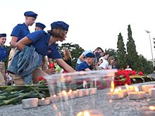 В 4 утра в Калининграде прошла акция «Свеча памяти»