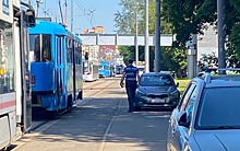 Трамваи № 15 задерживаются из-за пожара на Волоколамке