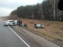Два человека получили травмы в аварии на кузбасской трассе