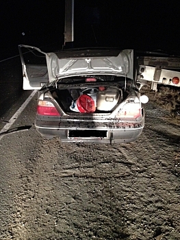 Ночью в Медногорске столкнулись фура и Daewoo Nexia