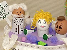 20 пасхальных столов в облбольнице накрыли медики