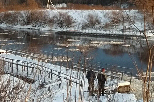 В Архангельской области смыло новый мост с 50-летней гарантией