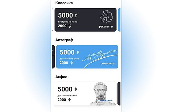 Условия для обладателей «Пушкинской карты» остались прежними – Минкультуры РФ