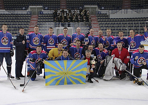 Чемпионат ВВО по хоккею с шайбой завершился победой команды от объединения ВВС и ПВО «Штурмовик»
