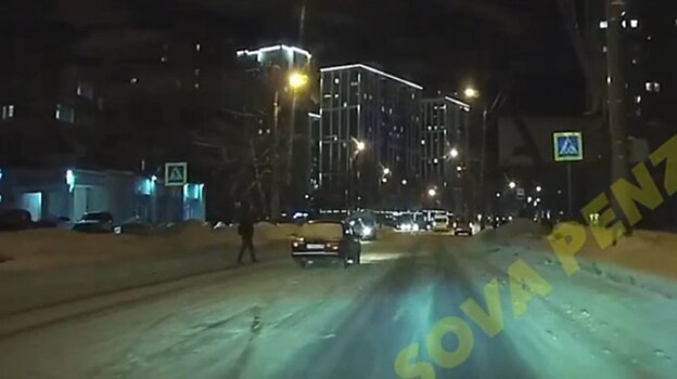 Опасный переход на ул. Мира едва не стал местом очередного ДТП