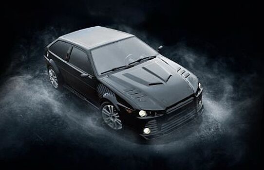 Пользователи сети не оценили тюнинг ВАЗ-2108 в стиле «Акула»