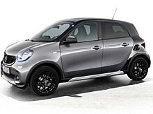 В начале года на российский авторынок зайдет smart forfour crosstown