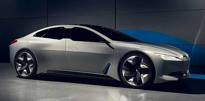 BMW i4 станет конкурентом седана Tesla Model 3