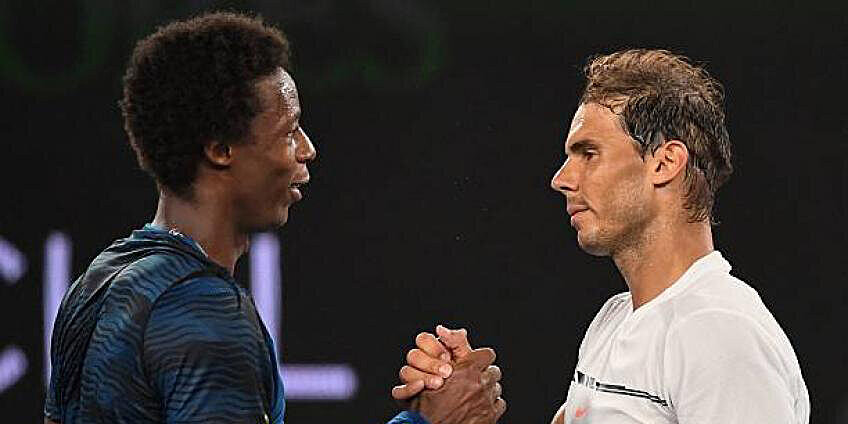 Надаль выходит минимум в один финал 19 лет подряд, Монфис