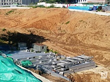Строительство нового моста через Почаинский овраг завершено на 30%