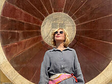 Ирина Гринева прилетела в Индию для духовного обогощения