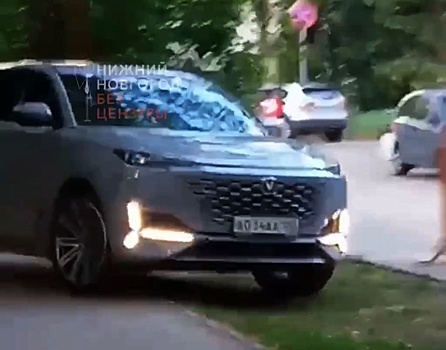 Опасная езда кемеровчанина попала на видео