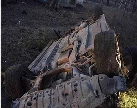 В результате пьяной езды произошло ДТП с опрокидыванием