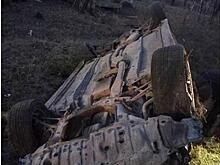 В результате пьяной езды произошло ДТП с опрокидыванием