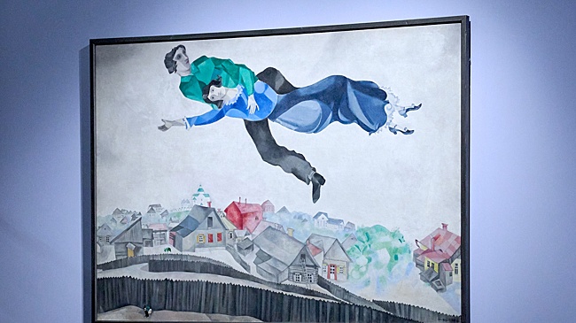 Ольга Любимова посетила выставку "Марк Шагал. Радость земного притяжения" в Пушкинском музее