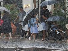 Москвичей ожидают аномальные дожди