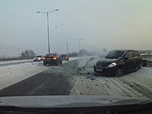 Серьезная авария в Старом Осколе попала на видео