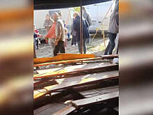 В Ленобласти госпитализировали ребенка после обрушения трибуны передвижного цирка