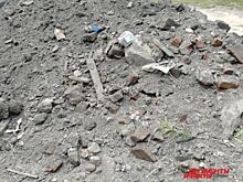 Под Ярославлем на берегу Волги неизвестные устроили свалку