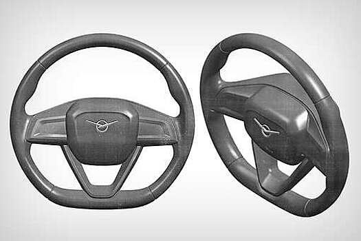 На УАЗе запатентовали дизайн руля обновленного внедорожника "Патриот"