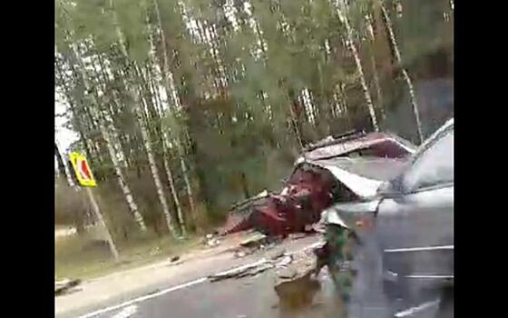 В Клепиковском районе произошло серьёзное ДТП