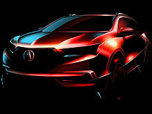 Acura показала дизайн обновленного кроссовера MDX