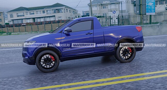 Совершенно новый пикап КамАЗ-6520 2022 показан на рендерах в сети