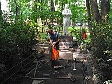 Скульптуру Пушкина из Бабушкинского парка отреставрируют
