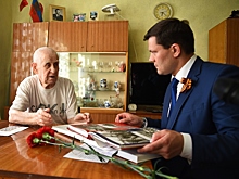 Мэр Вологды Сергей Воропанов поздравил участников Великой Отечественной войны с Днем Победы