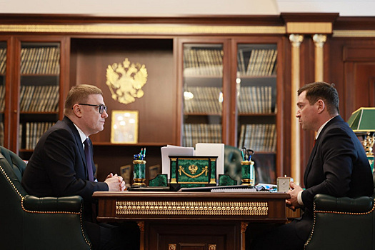 Челябинский губернатор Текслер встретился с главным аудитором области