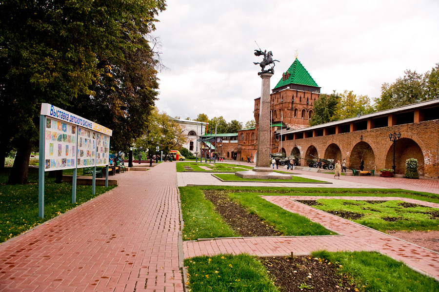 Нижегородский Кремль, Нижний Новгород, Россия, Европа