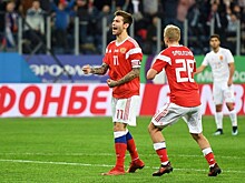 Смолов впервые оформил дубль в матче за сборную России
