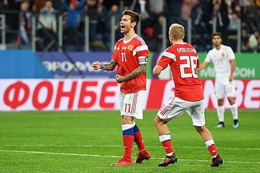 Сборная РФ стала 62-й в рейтинге ФИФА